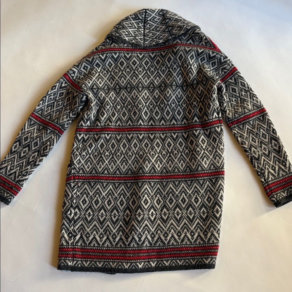 Geometric Patterned Cardigan - Picture 4 of 4